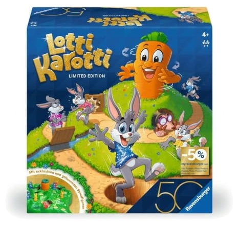 All details for the board game Lotti Karotti Deluxe and similar games