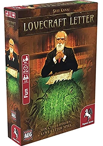All details for the board game Lovecraft Letter and similar games
