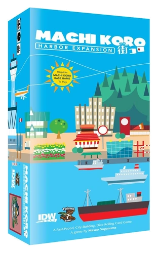 All details for the board game Machi Koro: Harbor (Expansion) and similar games