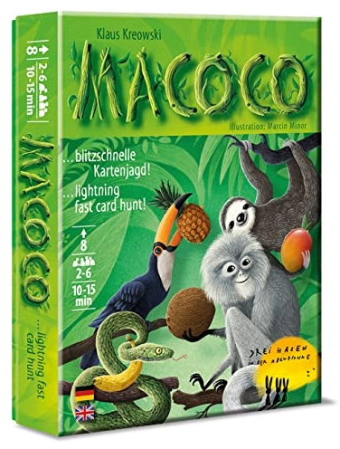 All details for the board game MACOCO and similar games