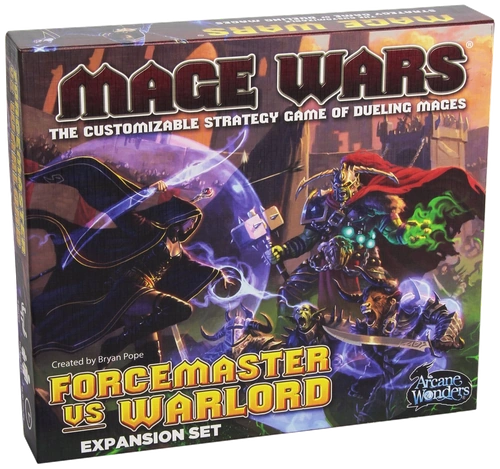 All details for the board game Mage Wars Arena: Forcemaster vs Warlord Set (1st Expansion) and similar games