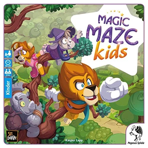 All details for the board game Magic Maze Kids and similar games