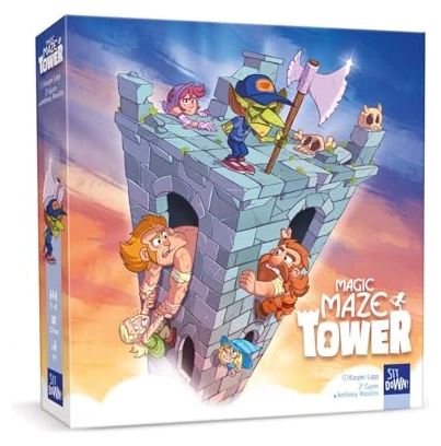 All details for the board game Magic Maze Tower and similar games