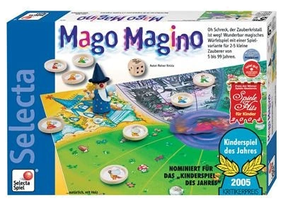 All details for the board game Mago Magino and similar games
