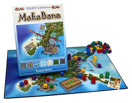 All details for the board game Maka Bana and similar games