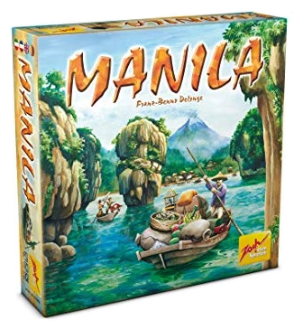 All details for the board game Manila and similar games