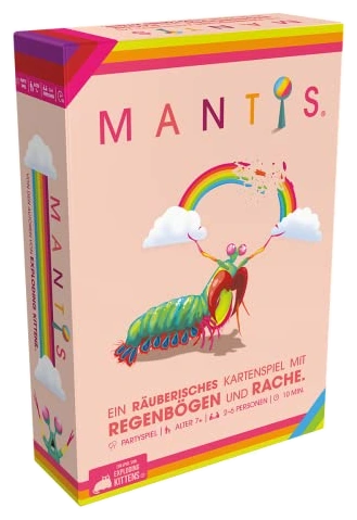 All details for the board game MANTIS and similar games