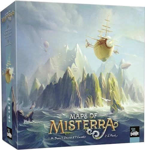 All details for the board game Maps of Misterra and similar games