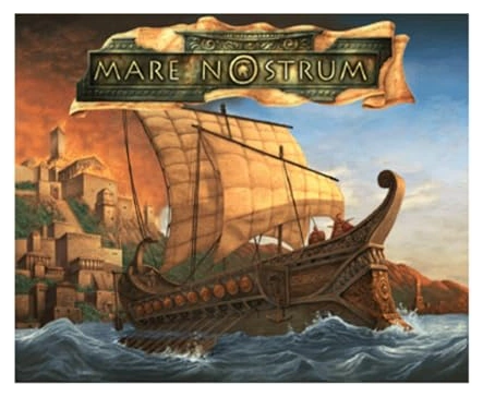 All details for the board game Mare Nostrum and similar games