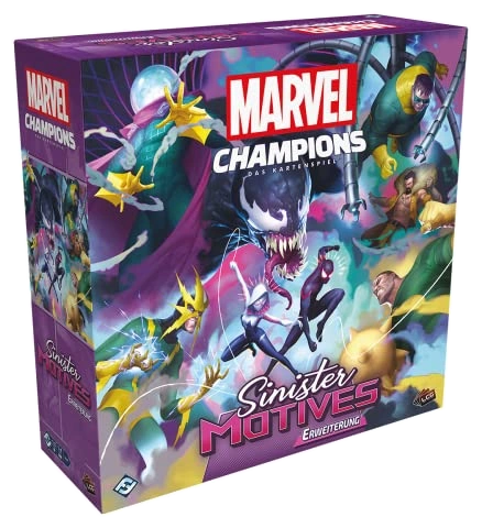 All details for the board game Marvel Champions: The Card Game – Sinister Motives (Expansion) and similar games