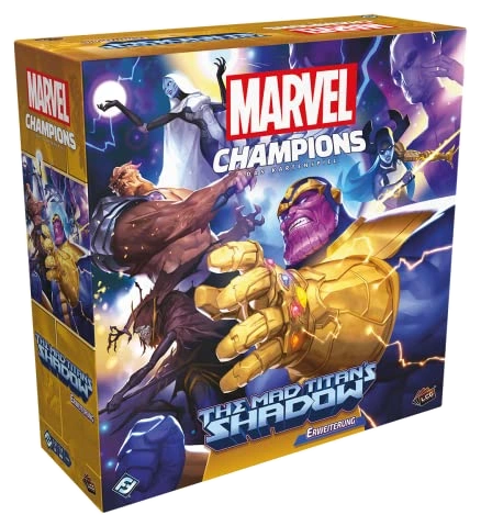 All details for the board game Marvel Champions: The Card Game – The Mad Titan's Shadow (Expansion) and similar games