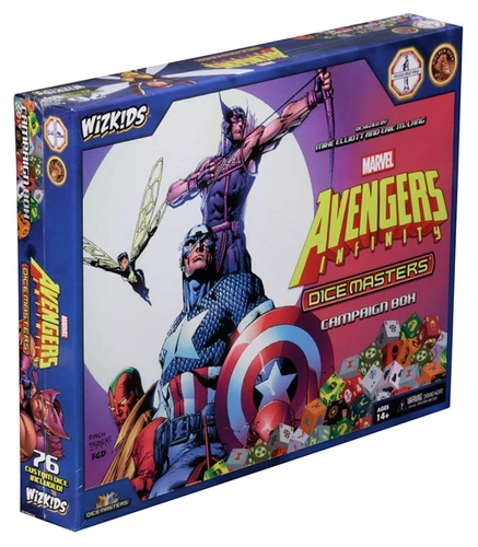 All details for the board game Marvel Dice Masters: Avengers Infinity Campaign Box and similar games