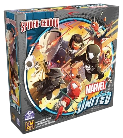 All details for the board game Marvel United: Spider-Geddon and similar games
