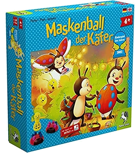 All details for the board game The Ladybug's Costume Party (Kinderspiel des Jahres 2002 winner) and similar games