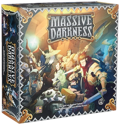 All details for the board game Massive Darkness and similar games