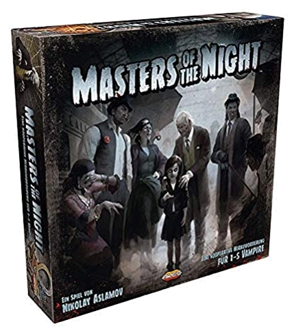All details for the board game Masters of the Night and similar games