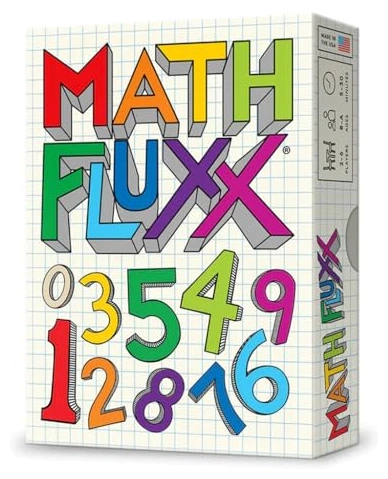 All details for the board game Math Fluxx and similar games