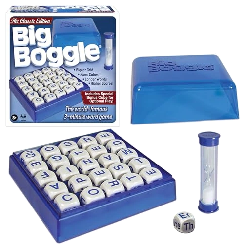 All details for the board game Big Boggle and similar games