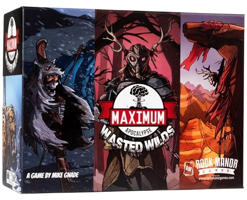 All details for the board game Maximum Apocalypse: Wasted Wilds and similar games