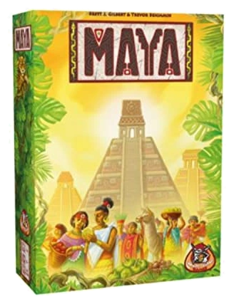 All details for the board game Maya (by Trevor Benjamin & Brett J. Gilbert) and similar games
