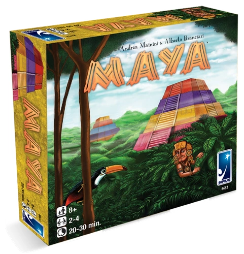 All details for the board game Maya and similar games