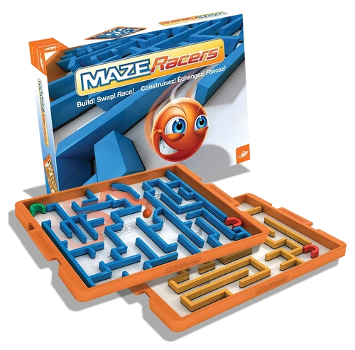All details for the board game Maze Racers and similar games