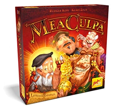 All details for the board game Mea Culpa and similar games