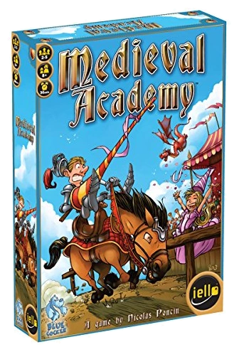 All details for the board game Medieval Academy and similar games