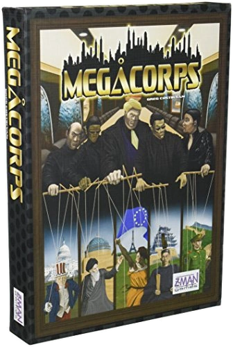 All details for the board game MegaCorps and similar games