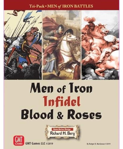 All details for the board game Men of Iron Battles Tri-Pack: Men of Iron, Infidel, Blood & Roses and similar games
