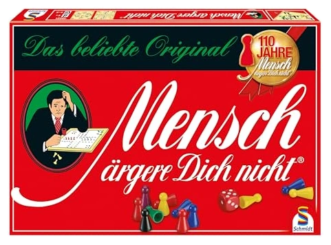 All details for the board game Mensch ärgere Dich nicht and similar games