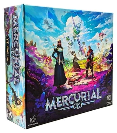 All details for the board game Mercurial and similar games