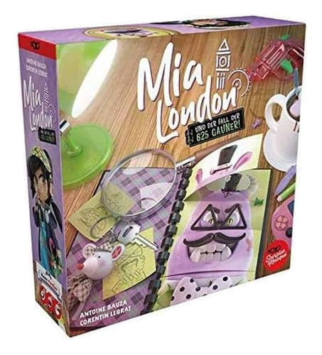 All details for the board game Mia London and the Case of the 625 Scoundrels and similar games