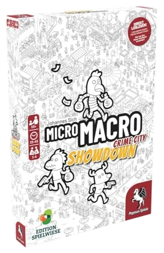 All details for the board game MicroMacro: Crime City – Showdown and similar games