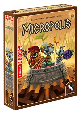 All details for the board game Micropolis and similar games