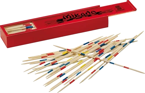 All details for the board game Pick Up Sticks and similar games