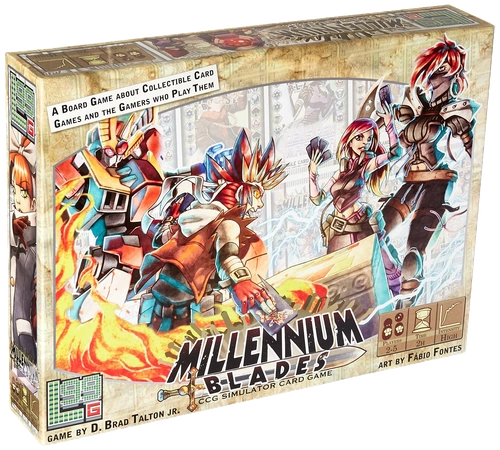 All details for the board game Millennium Blades and similar games