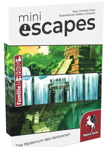 All details for the board game Mini Escapes: The Mystery of the Lost Cult and similar games
