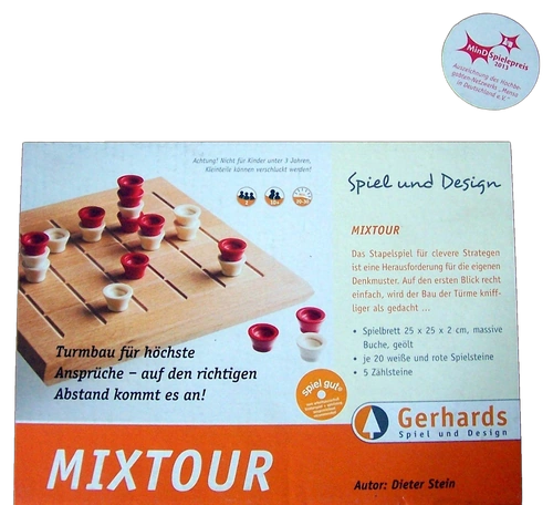 All details for the board game Mixtour and similar games