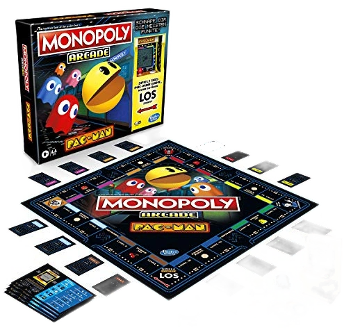 All details for the board game Monopoly Arcade: Pac-Man and similar games