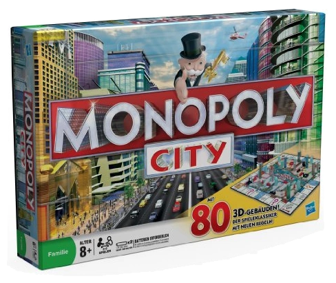 All details for the board game Monopoly City and similar games