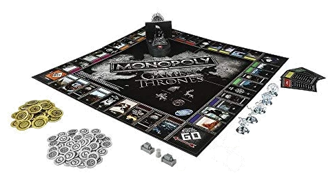 All details for the board game Monopoly: Game of Thrones and similar games