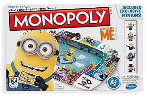 All details for the board game Monopoly: Despicable Me and similar games