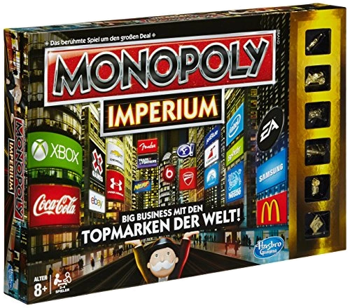 All details for the board game Monopoly Empire and similar games