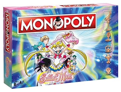 All details for the board game Monopoly: Sailor Moon and similar games