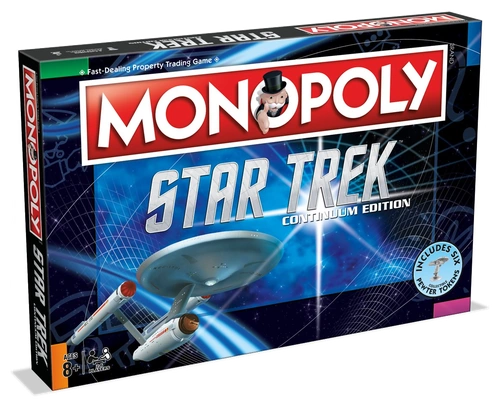 All details for the board game Monopoly: Star Trek Continuum Edition and similar games