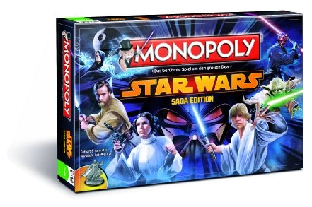 All details for the board game Monopoly: Star Wars Saga Edition and similar games