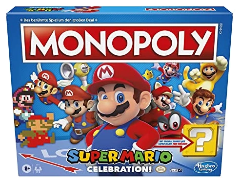 All details for the board game Monopoly: Super Mario Celebration! and similar games