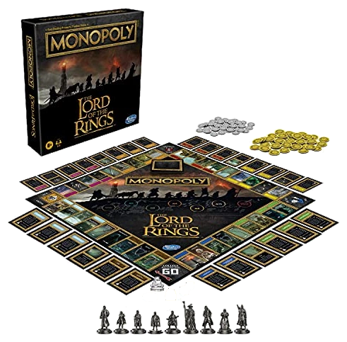 All details for the board game Monopoly: The Lord of The Rings Edition and similar games