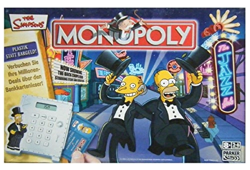 All details for the board game Monopoly: The Simpsons and similar games